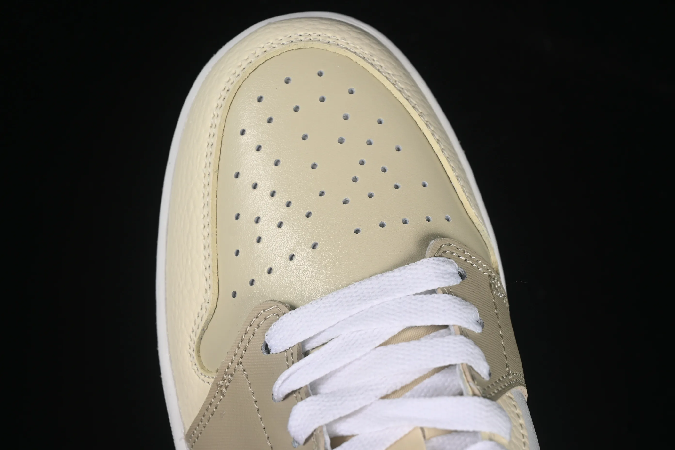 All categories Air Jordan Jordan series basketball shoes Air Jordan 1 Low Air Jordan 1 Low AJ1 Joe 1 cream yellow low-top cultural and casual sneakers HV6530-100